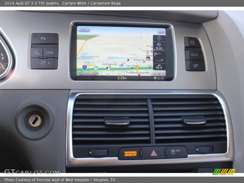 Carrara White / Cardamom Beige 2014 Audi Q7 3.0 TDI quattro