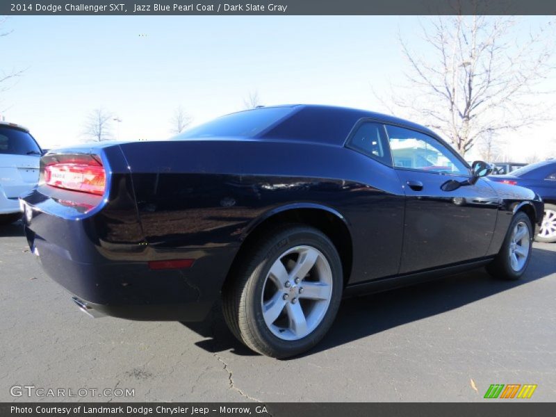 Jazz Blue Pearl Coat / Dark Slate Gray 2014 Dodge Challenger SXT