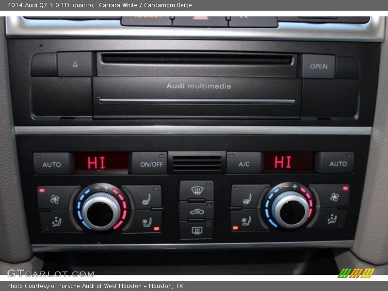 Carrara White / Cardamom Beige 2014 Audi Q7 3.0 TDI quattro