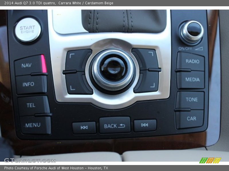 Carrara White / Cardamom Beige 2014 Audi Q7 3.0 TDI quattro