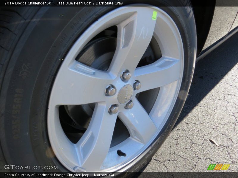 Jazz Blue Pearl Coat / Dark Slate Gray 2014 Dodge Challenger SXT