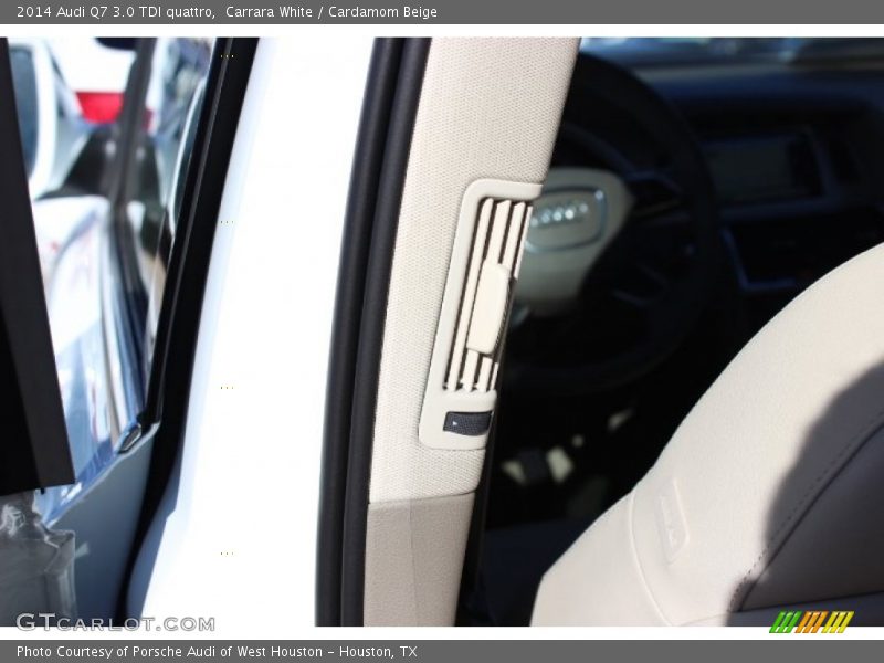 Carrara White / Cardamom Beige 2014 Audi Q7 3.0 TDI quattro
