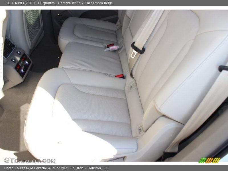 Carrara White / Cardamom Beige 2014 Audi Q7 3.0 TDI quattro