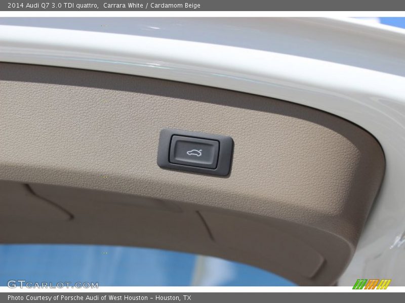 Carrara White / Cardamom Beige 2014 Audi Q7 3.0 TDI quattro