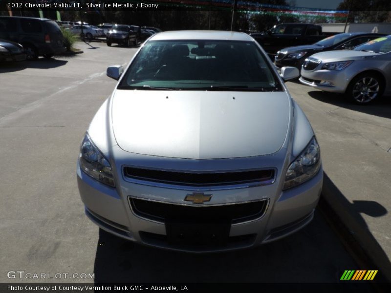 Silver Ice Metallic / Ebony 2012 Chevrolet Malibu LT