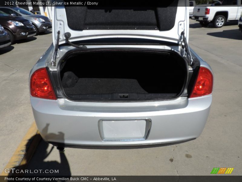 Silver Ice Metallic / Ebony 2012 Chevrolet Malibu LT