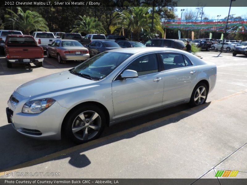 Silver Ice Metallic / Ebony 2012 Chevrolet Malibu LT