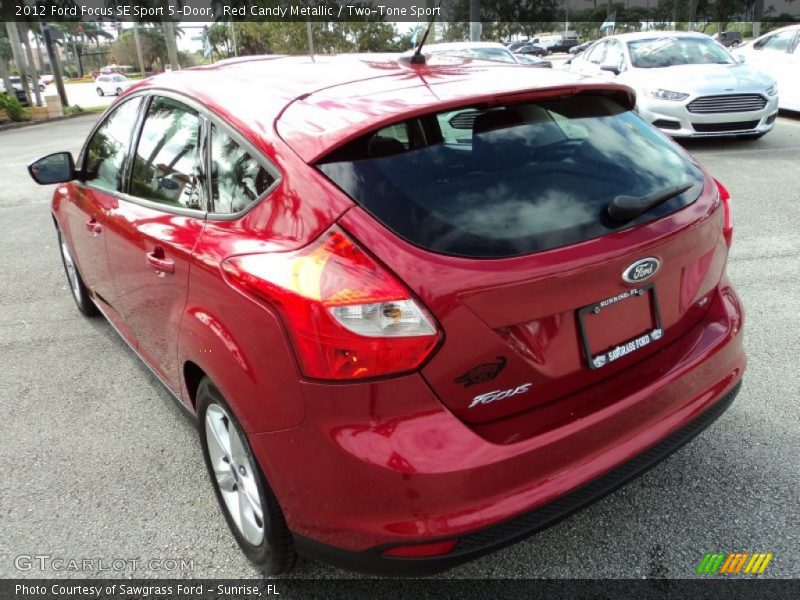 Red Candy Metallic / Two-Tone Sport 2012 Ford Focus SE Sport 5-Door