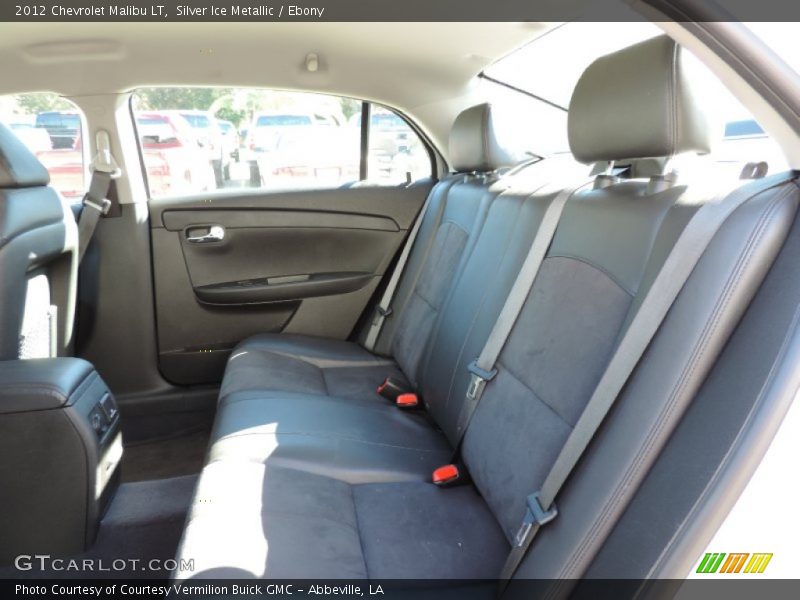 Silver Ice Metallic / Ebony 2012 Chevrolet Malibu LT
