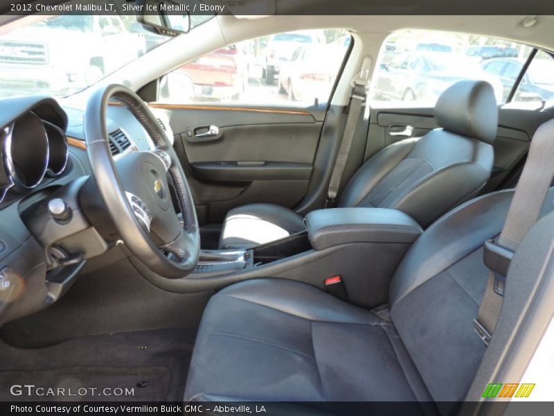 Silver Ice Metallic / Ebony 2012 Chevrolet Malibu LT