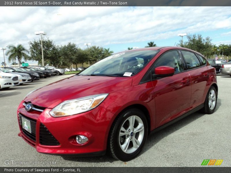 Red Candy Metallic / Two-Tone Sport 2012 Ford Focus SE Sport 5-Door