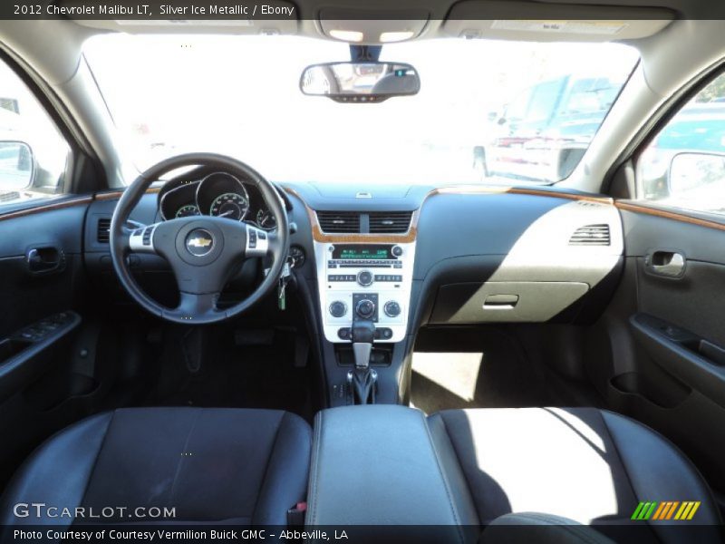 Silver Ice Metallic / Ebony 2012 Chevrolet Malibu LT
