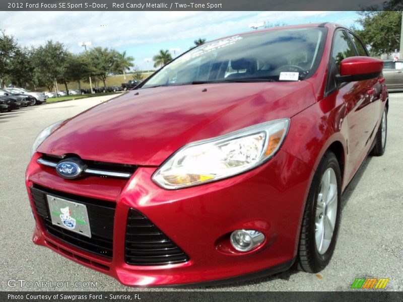 Red Candy Metallic / Two-Tone Sport 2012 Ford Focus SE Sport 5-Door