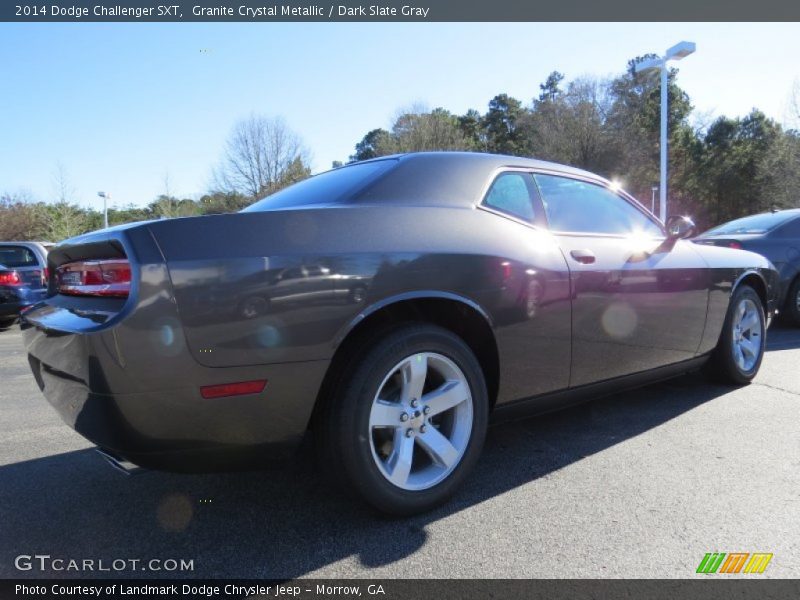 Granite Crystal Metallic / Dark Slate Gray 2014 Dodge Challenger SXT