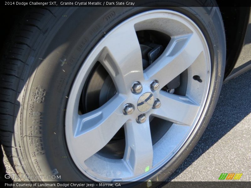 Granite Crystal Metallic / Dark Slate Gray 2014 Dodge Challenger SXT
