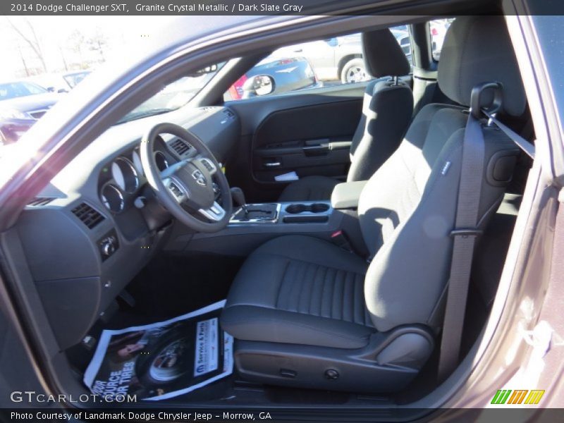 Granite Crystal Metallic / Dark Slate Gray 2014 Dodge Challenger SXT