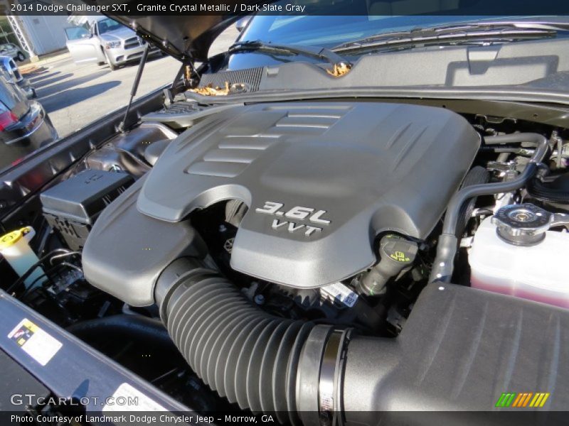 Granite Crystal Metallic / Dark Slate Gray 2014 Dodge Challenger SXT