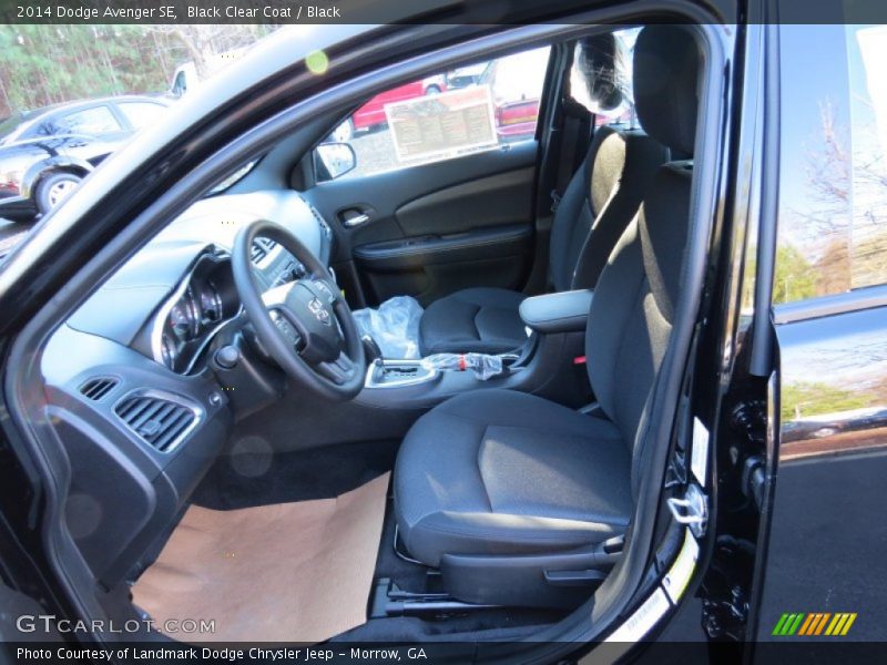Black Clear Coat / Black 2014 Dodge Avenger SE