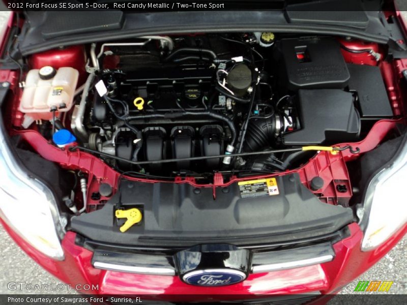 Red Candy Metallic / Two-Tone Sport 2012 Ford Focus SE Sport 5-Door
