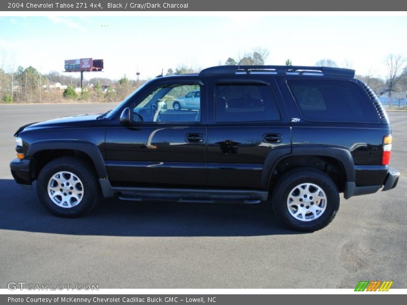 Black / Gray/Dark Charcoal 2004 Chevrolet Tahoe Z71 4x4