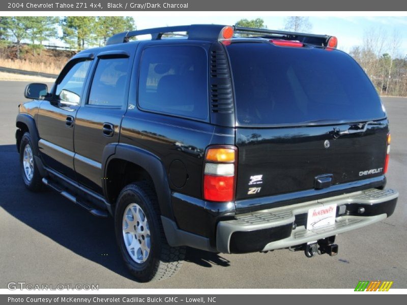 Black / Gray/Dark Charcoal 2004 Chevrolet Tahoe Z71 4x4