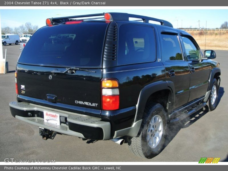 Black / Gray/Dark Charcoal 2004 Chevrolet Tahoe Z71 4x4