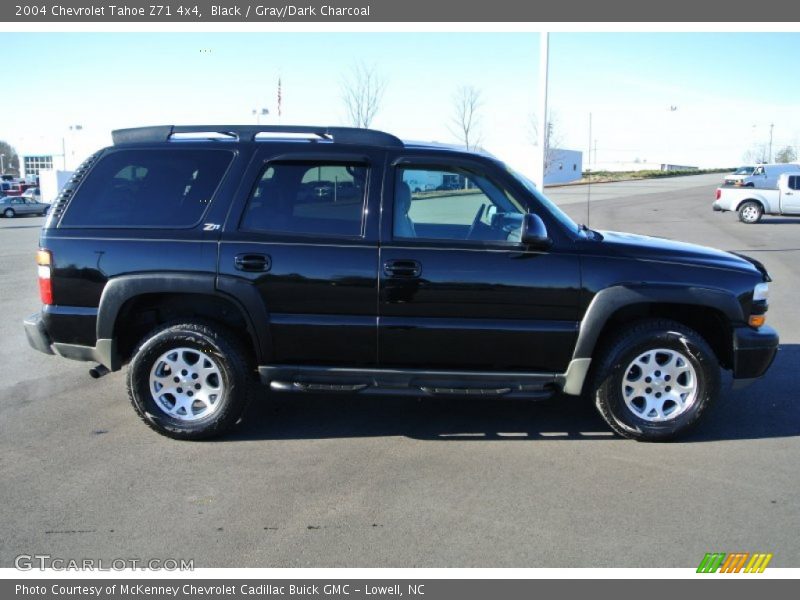 Black / Gray/Dark Charcoal 2004 Chevrolet Tahoe Z71 4x4