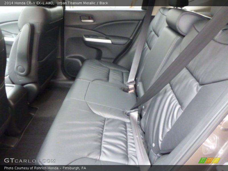 Urban Titanium Metallic / Black 2014 Honda CR-V EX-L AWD