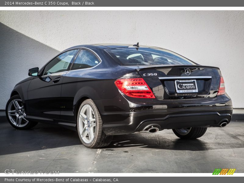Black / Black 2014 Mercedes-Benz C 350 Coupe