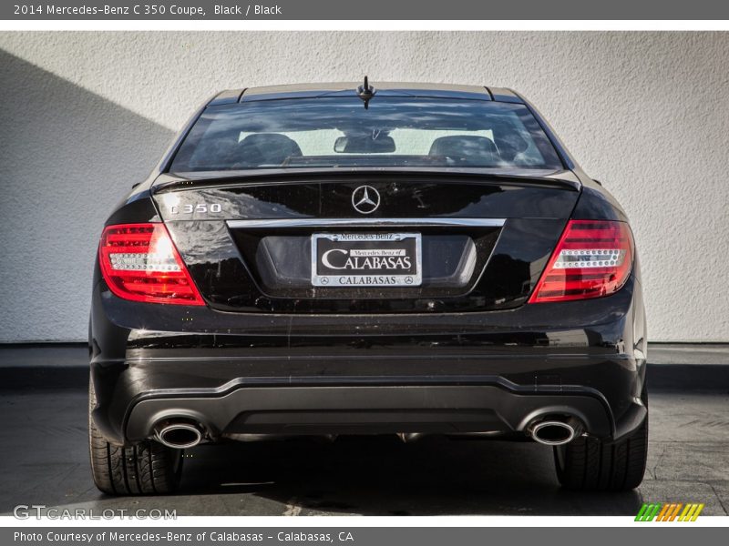 Black / Black 2014 Mercedes-Benz C 350 Coupe