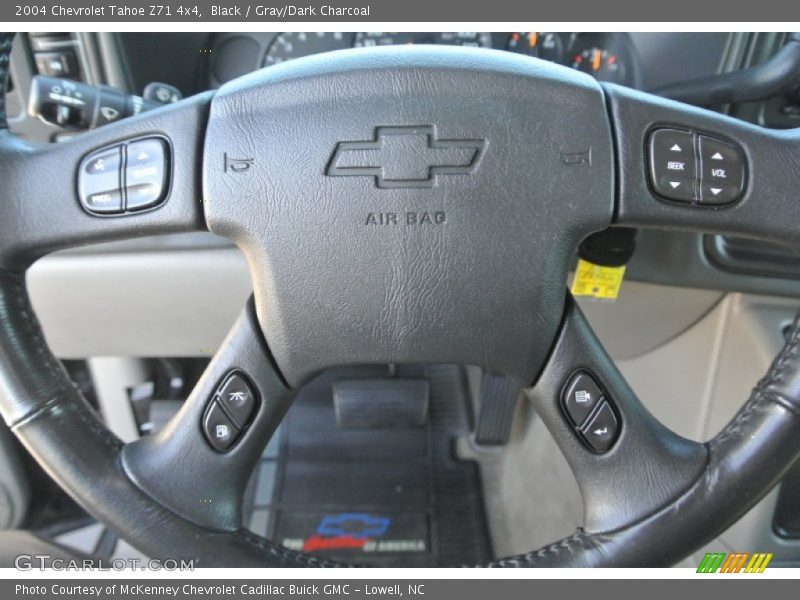 Black / Gray/Dark Charcoal 2004 Chevrolet Tahoe Z71 4x4