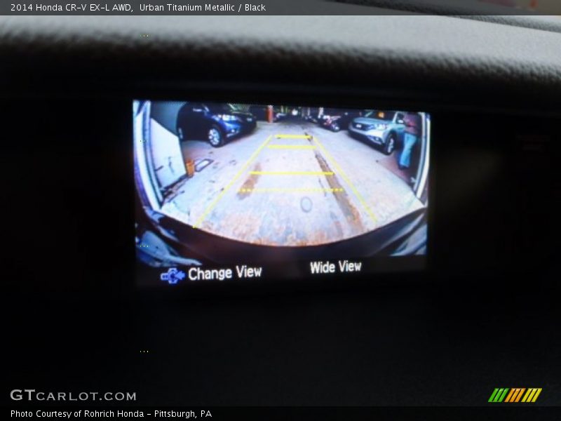 Urban Titanium Metallic / Black 2014 Honda CR-V EX-L AWD