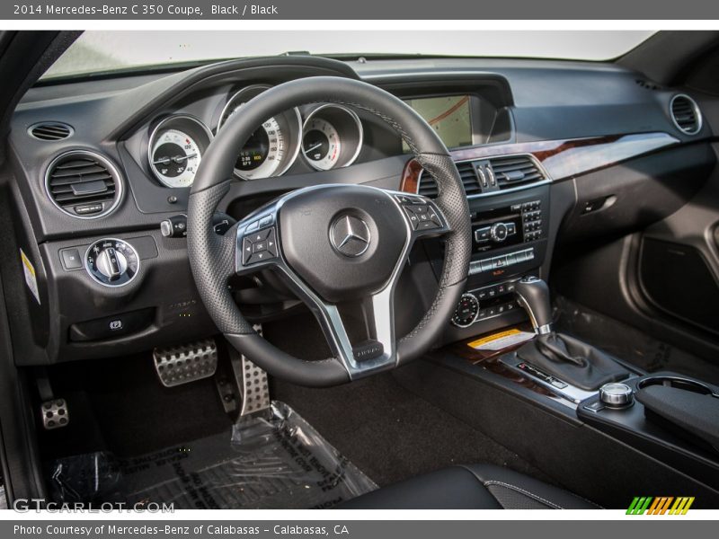 Black / Black 2014 Mercedes-Benz C 350 Coupe
