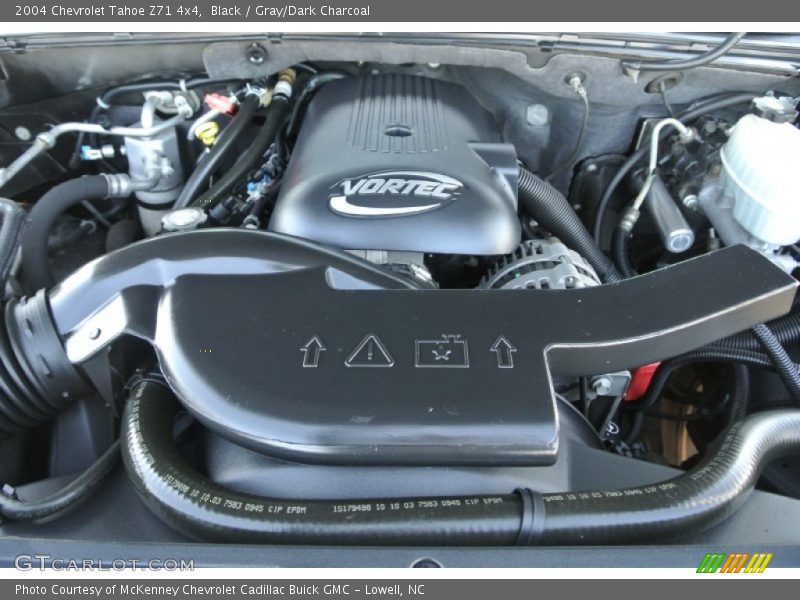 Black / Gray/Dark Charcoal 2004 Chevrolet Tahoe Z71 4x4