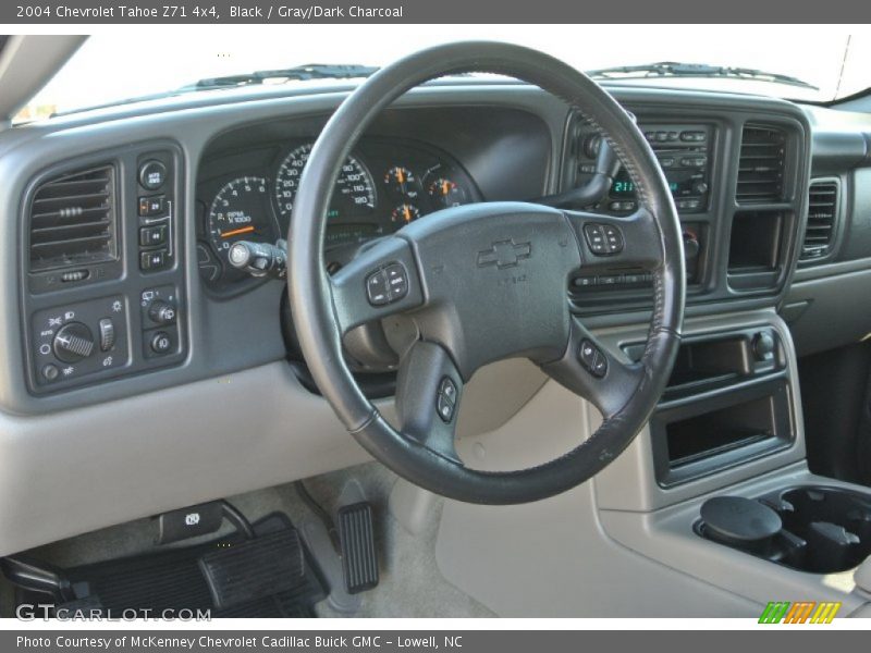 Black / Gray/Dark Charcoal 2004 Chevrolet Tahoe Z71 4x4