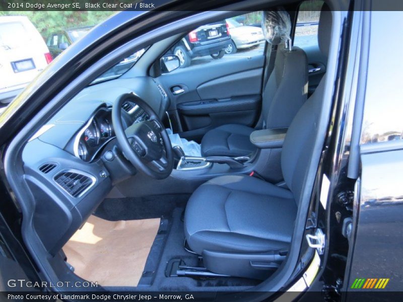 Black Clear Coat / Black 2014 Dodge Avenger SE