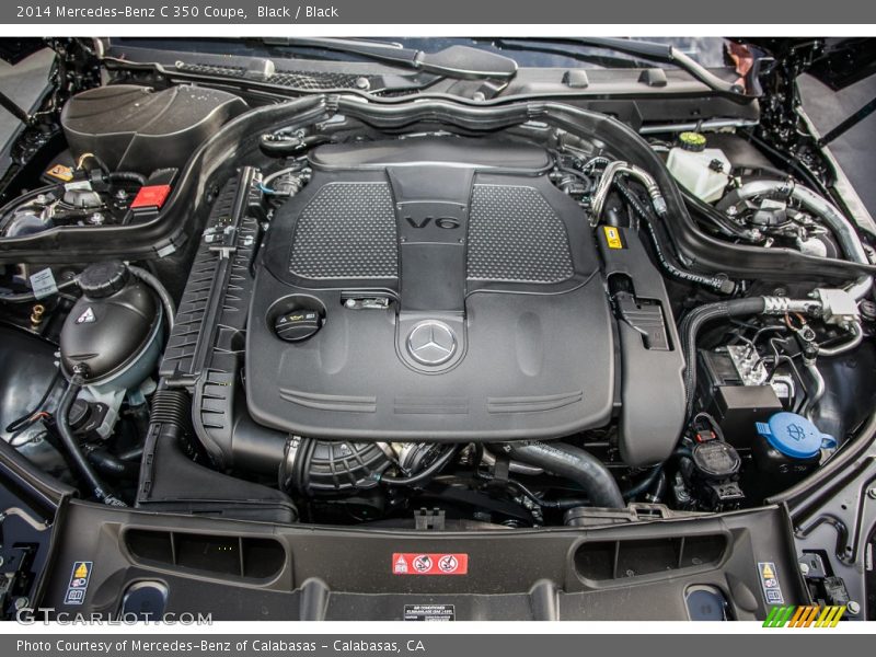 Black / Black 2014 Mercedes-Benz C 350 Coupe