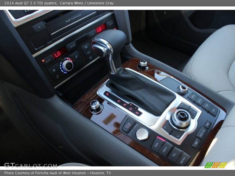 Carrara White / Limestone Gray 2014 Audi Q7 3.0 TDI quattro
