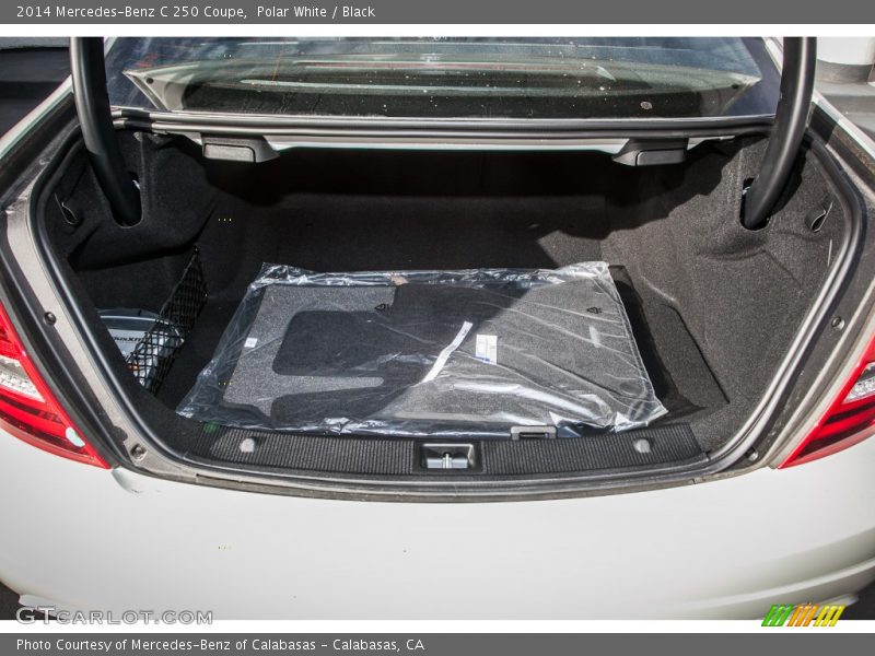Polar White / Black 2014 Mercedes-Benz C 250 Coupe