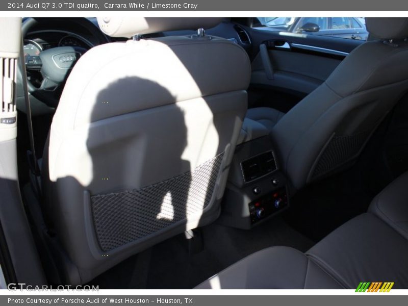 Carrara White / Limestone Gray 2014 Audi Q7 3.0 TDI quattro