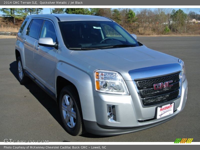 Quicksilver Metallic / Jet Black 2014 GMC Terrain SLE
