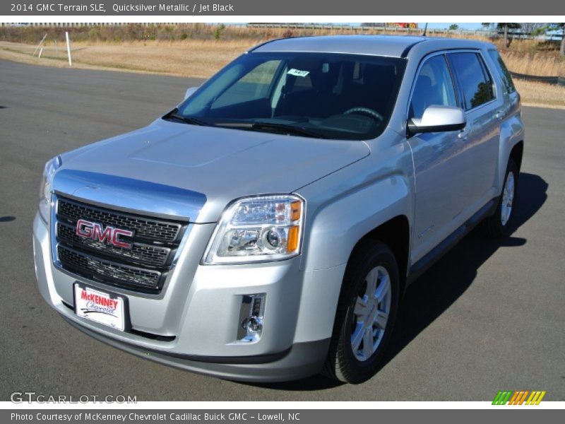 Quicksilver Metallic / Jet Black 2014 GMC Terrain SLE