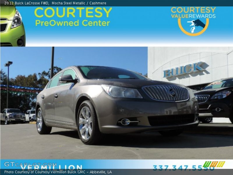 Mocha Steel Metallic / Cashmere 2012 Buick LaCrosse FWD