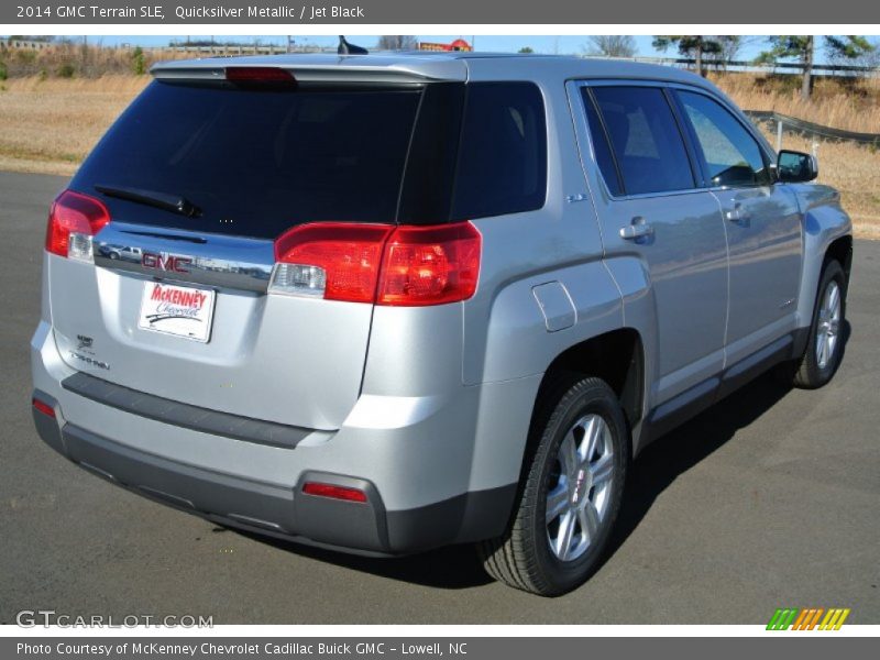 Quicksilver Metallic / Jet Black 2014 GMC Terrain SLE