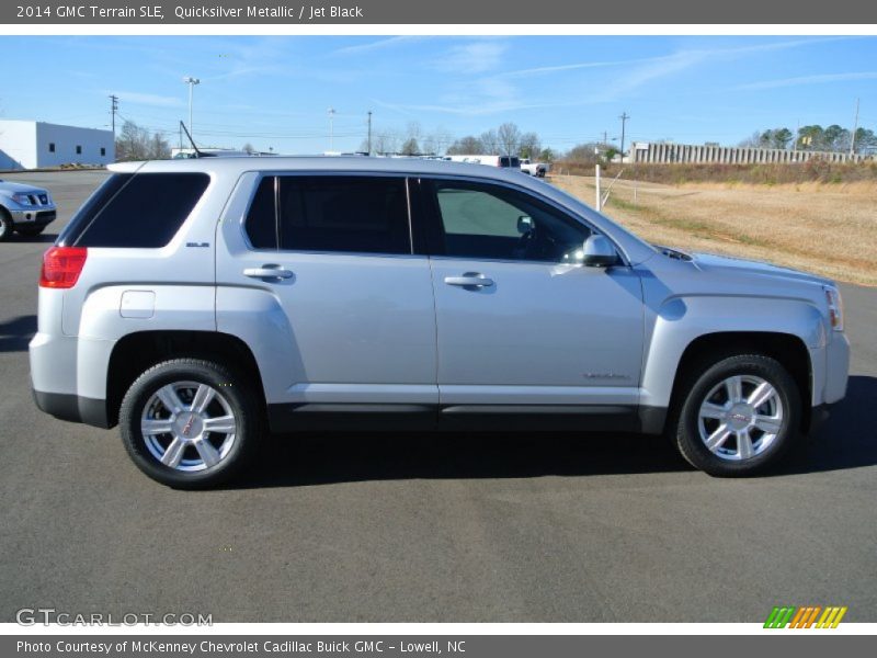 Quicksilver Metallic / Jet Black 2014 GMC Terrain SLE