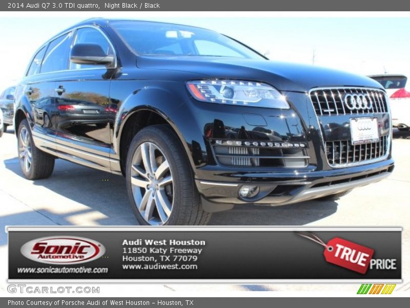 Night Black / Black 2014 Audi Q7 3.0 TDI quattro
