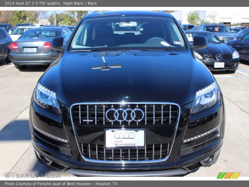 Night Black / Black 2014 Audi Q7 3.0 TDI quattro