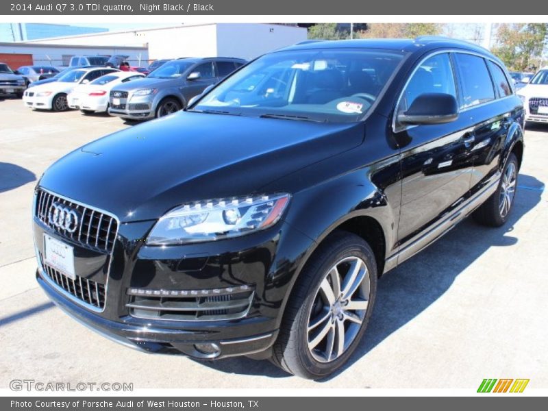 Night Black / Black 2014 Audi Q7 3.0 TDI quattro
