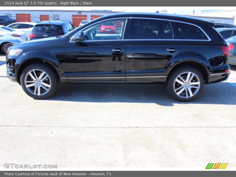 Night Black / Black 2014 Audi Q7 3.0 TDI quattro