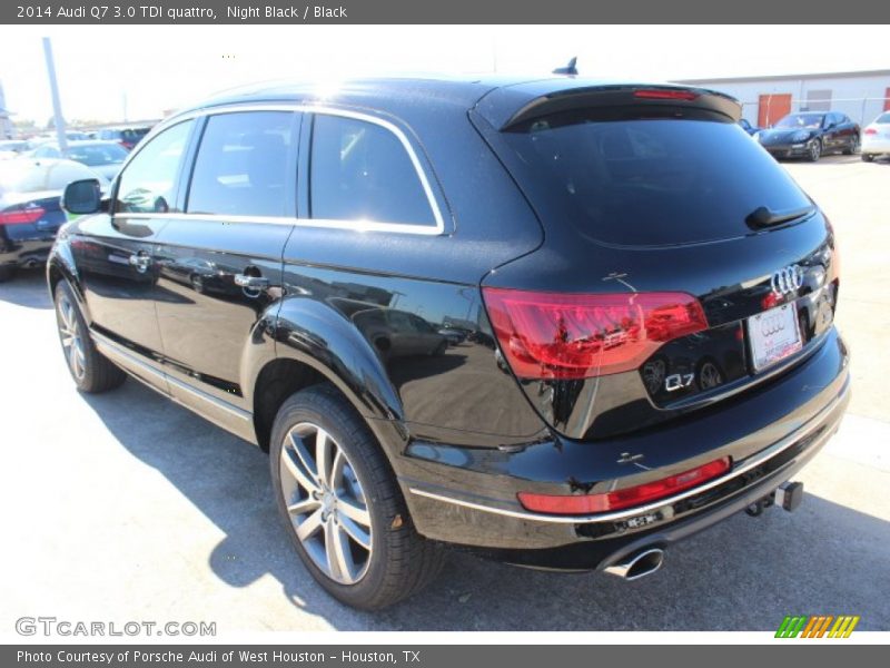 Night Black / Black 2014 Audi Q7 3.0 TDI quattro